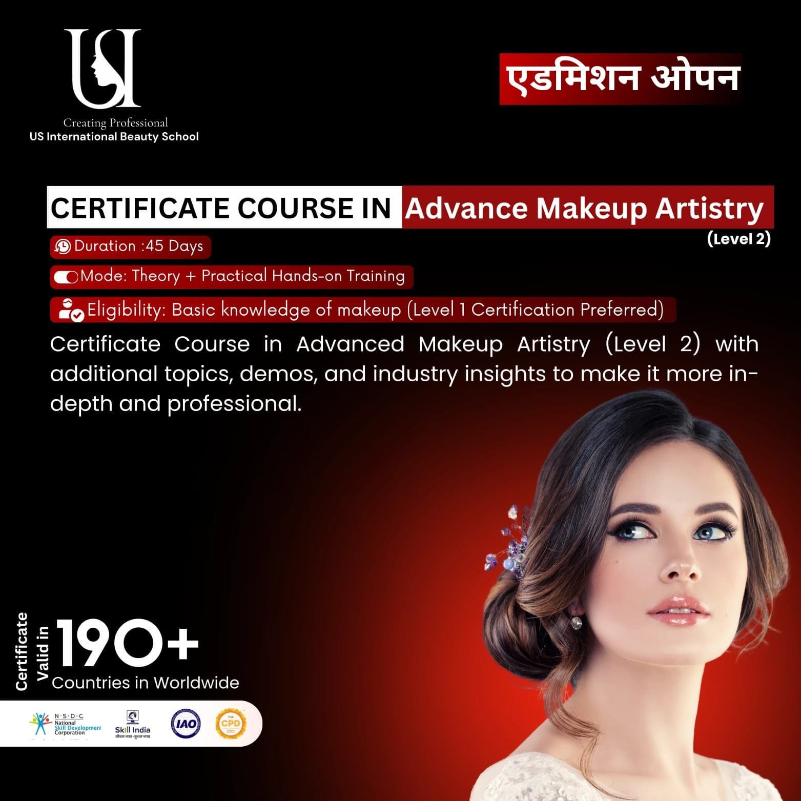 Best Advance Makeup Course in Delhi NCR