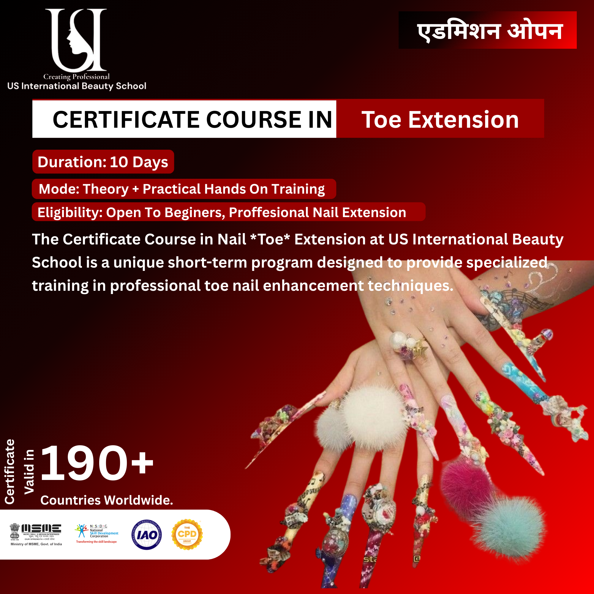 Best Toe Extension Course in Delhi NCR