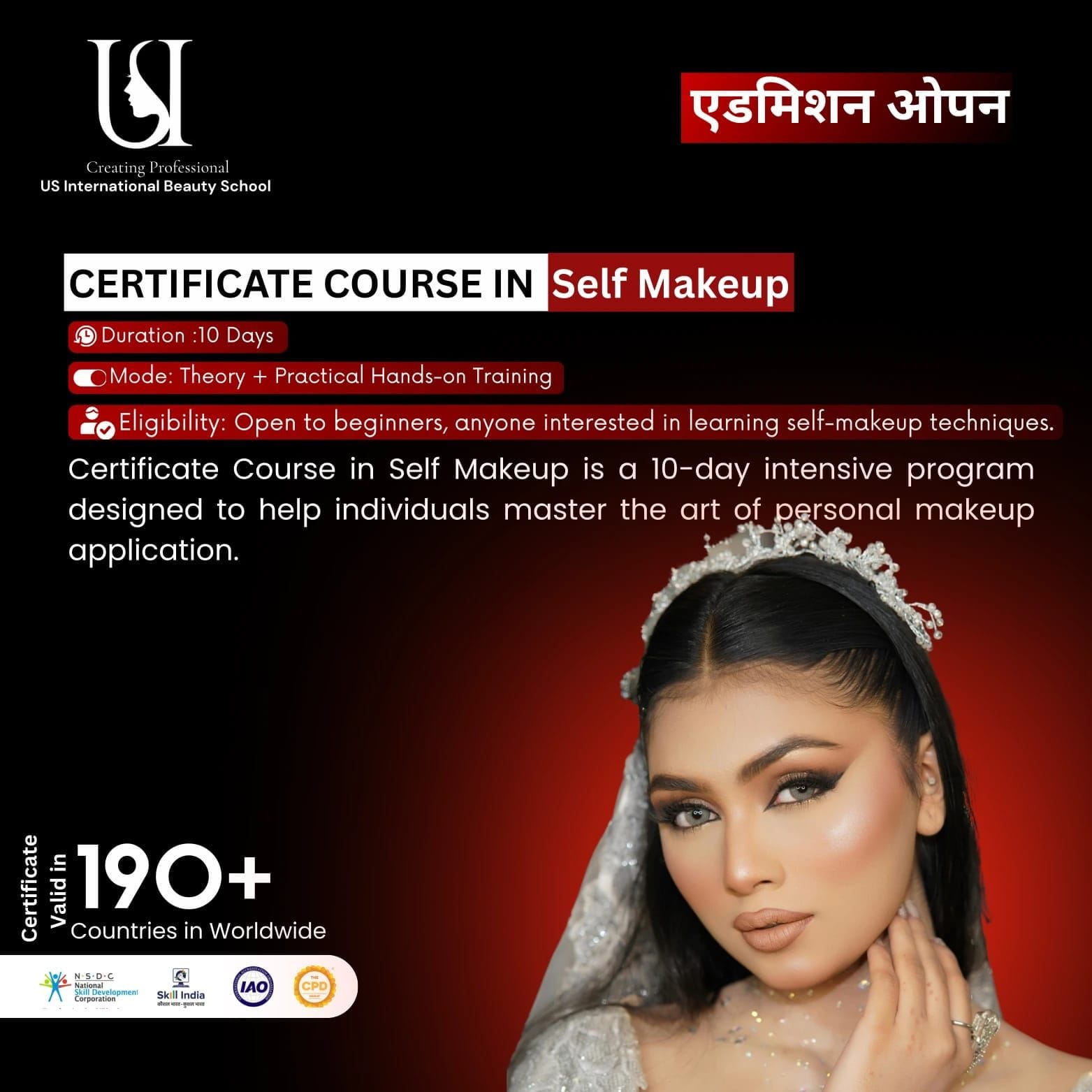 Best Self Makeup Course in Delhi NCR
